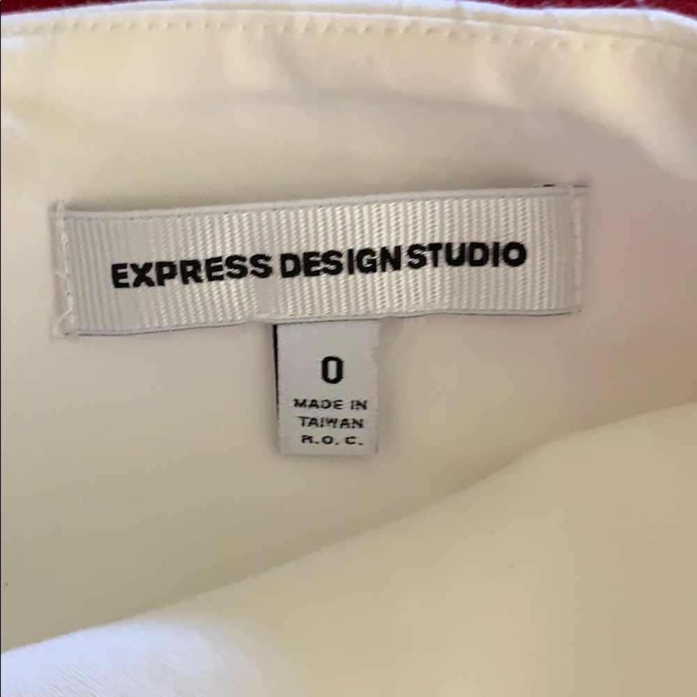 White pencil skirt size 0